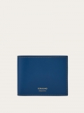 Ferragamo | Men's Bicolor Wallet - Blue Teal