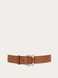 Ferragamo | Men's Fixed Belt With Gancini Buckle - Vicuna