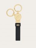 Ferragamo | Men's Gancini Key Holder - Black