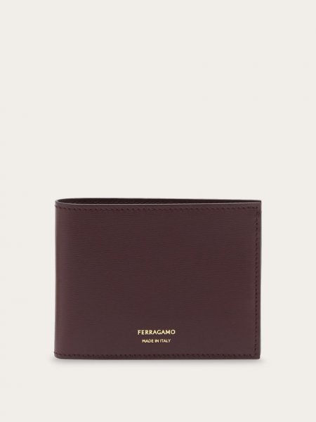 Ferragamo | Men's Classic Wallet - Dark Barolo