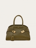 Ferragamo | Women's Hug Handbag - Olive Green