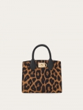 Ferragamo | Women's Studio Box Bag - Leopard Print