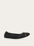 Ferragamo | Women's Elasticated Ballet Flat - Black