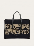 Ferragamo | Women's Tote Bag With Logo - Black