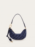 Ferragamo | Women's Monogram Mini Bag - Denim/Midnight Blue