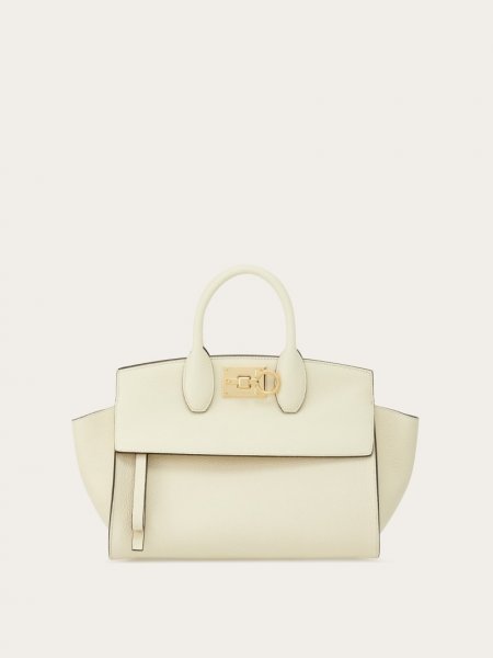 Ferragamo | Women's Studio Soft Bag - Mascarpone