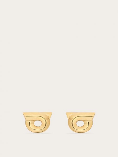 Ferragamo | Women's Gancini Earrings - Gold (Size 14)