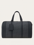 Ferragamo | Men's Monogram Duffle Bag - Black/Grey