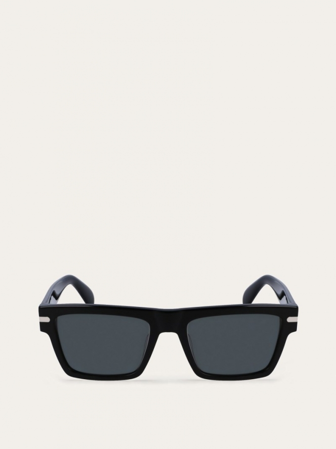 Ferragamo | Men's Sunglasses - Black/Grey