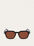 Ferragamo | Men's Sunglasses - Black/Brown