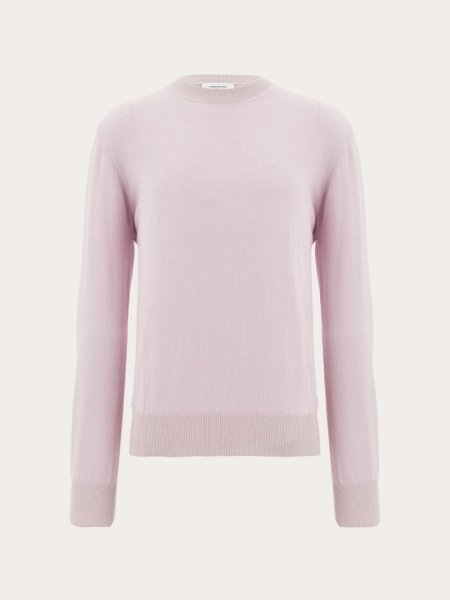 Ferragamo | Men's Crew Neck Sweater - Orchid Pink