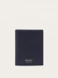 Ferragamo | Men's Credit Card Holder - Midnight Blue/Black