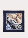 Ferragamo | Women's Day &Amp; Night Print Shawl - Blue