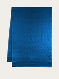 Ferragamo | Women's Monogram Stole - Teal Blue