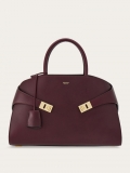 Ferragamo | Women's Hug Handbag - Dark Barolo