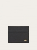 Ferragamo | Men's Gancini Credit Card Holder - Black