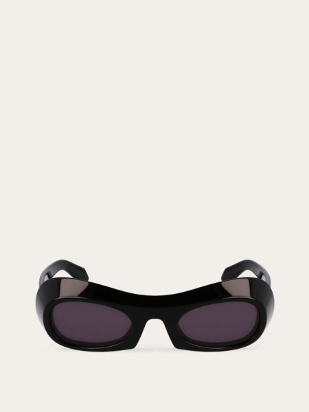 Ferragamo | Men's Sunglasses - Black/Grey