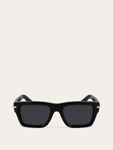 Ferragamo | Men's Sunglasses - Black/Grey