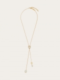 Ferragamo | Women's Gancini Pendant Necklace - Gold