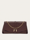 Ferragamo | Women's Front Flap Crossbody Bag - Oxblood