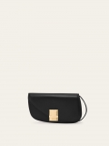 Ferragamo | Women's Fiamma Mini Crossbody Bag - Black