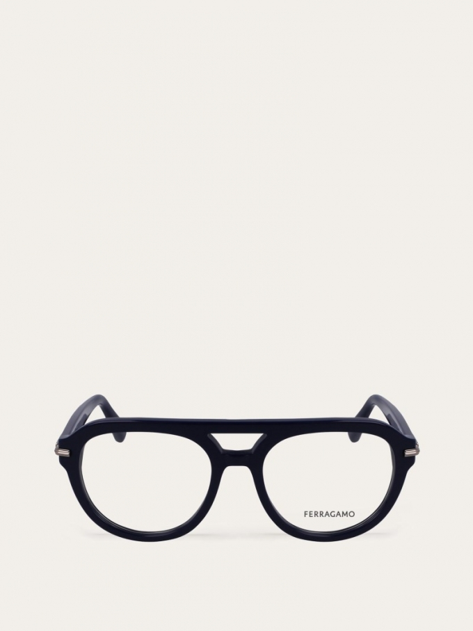 Ferragamo | Men's Optical Glasses - Blue