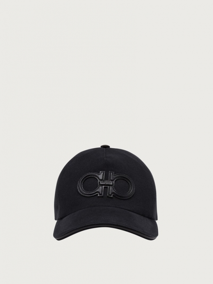 Ferragamo | Men's Baseball Cap - Black