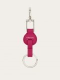 Ferragamo | Women's Gancini Key Holder - Cerise Pink