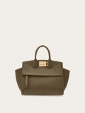 Ferragamo | Women's Studio Soft Bag - Olive Green