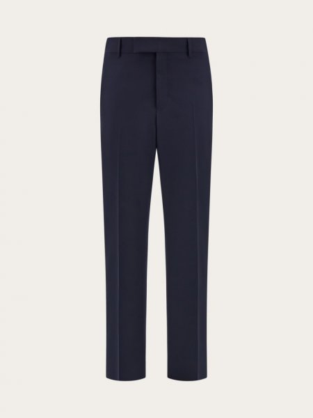 Ferragamo | Men's Tailored Pants - New Navy Blue