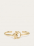 Ferragamo | Women's Bangle With Gancini - Gold (Size L)