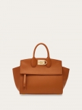 Ferragamo | Women's Studio Soft Bag - Cognac