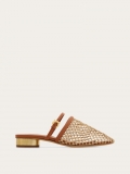 Ferragamo | Women's Mesh Mule - Ecru