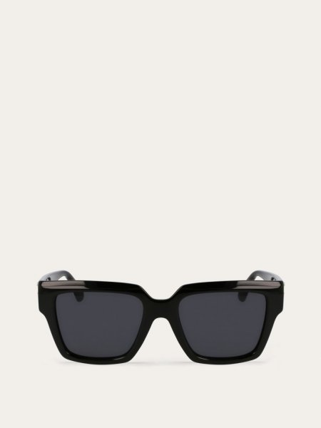 Ferragamo | Women's Sunglasses - Black/Grey