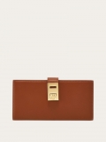 Ferragamo | Women's Hug Continental Wallet - Cognac