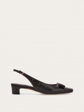 Ferragamo | Women's Iconic Bow Slingback - Testa Di Moro