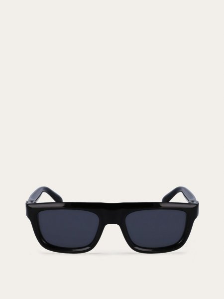 Ferragamo | Men's Sunglasses - Black/Grey