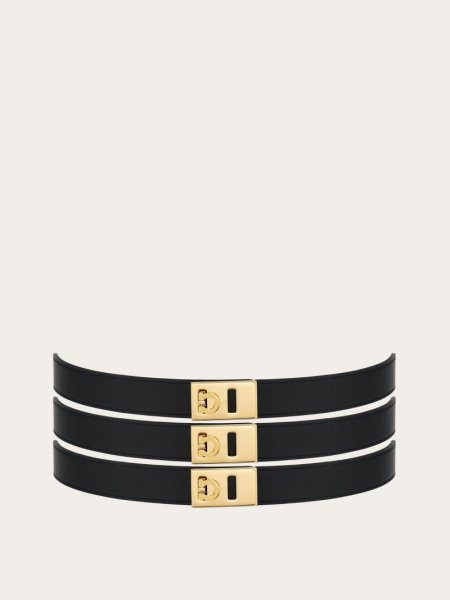 Ferragamo | Women's Hug Fixed Belt - Black