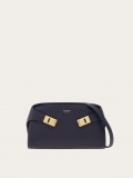 Ferragamo | Women's Hug Mini Crossbody Bag - Midnight Blue