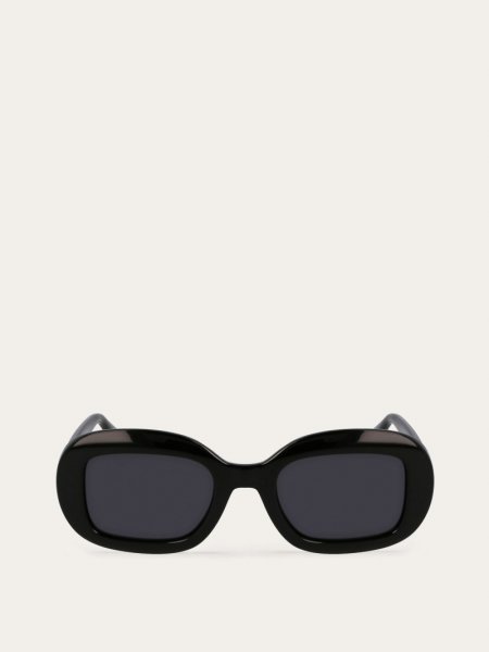 Ferragamo | Women's Sunglasses - Black/Grey