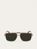 Ferragamo | Men's Sunglasses - Gold/Green