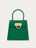 Ferragamo | Women's Iconic Top Handle - Emerald Green