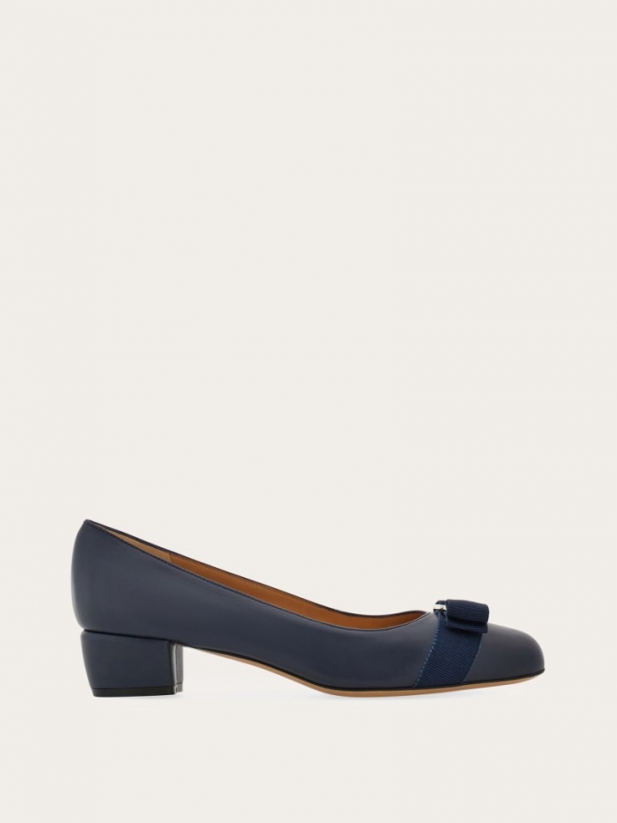 Ferragamo | Women's Vara Pump - Midnight Blue