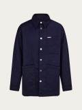 Ferragamo | Men's Quilted Blouson - New Navy Blue