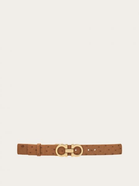 Ferragamo | Women's Adjustable Gancini Belt - Camel