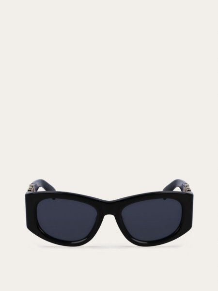 Ferragamo | Women's Sunglasses - Black/Grey