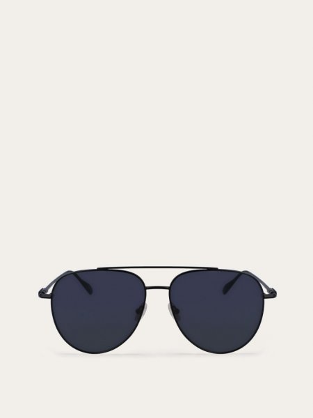 Ferragamo | Men's Sunglasses - Matte Black