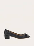 Ferragamo | Women's Quilted Vara Pump - Black