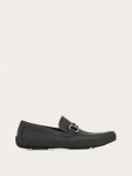 Ferragamo | Men's Driver With Gancini Ornament - Dark Grey