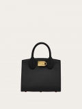 Ferragamo | Women's Studio Box Bag - Black/Bonbon